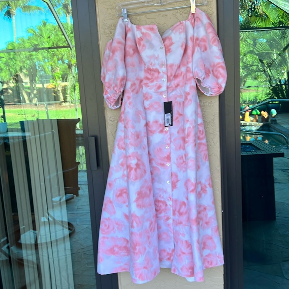 Sachin & Babi brand new gorgeous dress/ gown, lined, button up the front,